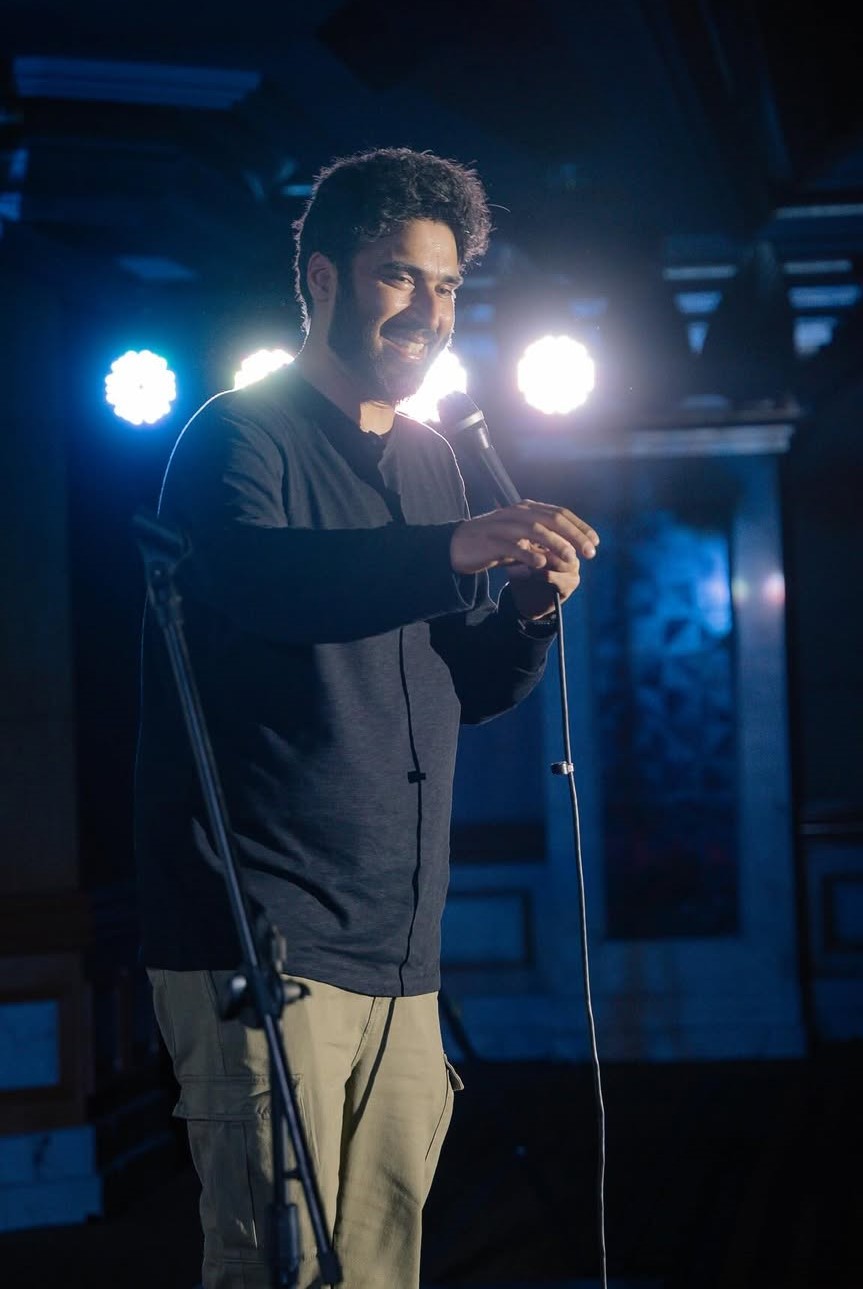 Humor Infection performing on stage